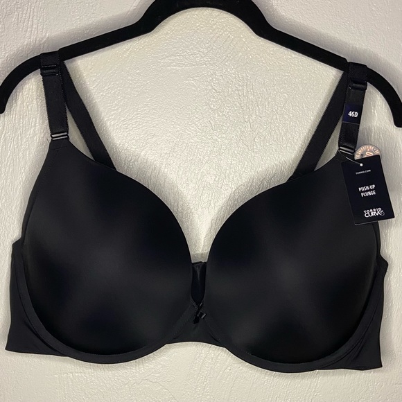 *NWT* TORRID BLACK 360° BACK SMOOTHING™ PUSH-UP PLUNGE BRA - Picture 4 of 6